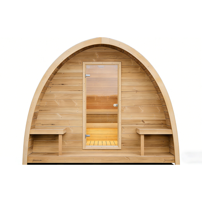 Premium Outdoor Sauna Cabin  HemlockCedar Construction, Factory Direct Sale