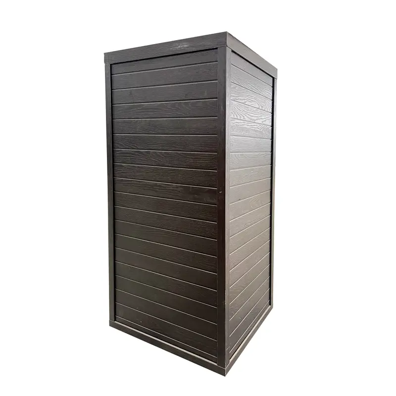 Cozy 2-Person Ironwood Sauna Cabin – Dual Heating & Starry Sky Ambient Lighting