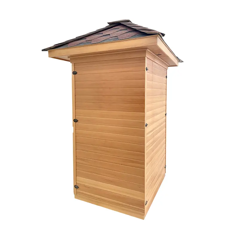 Modern Eco-Friendly Far Infrared Cedar Wood Electric Plug-Powered Indoor Home Use Sauna