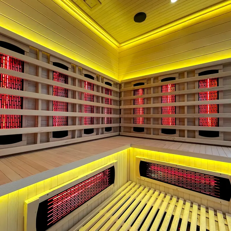 2-4 Person Outdoor Home Dry Sauna Room, Made in China Factory